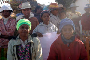 Fiadanana's women's group as guests of honor