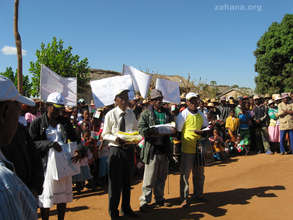 The three reforestation awardees