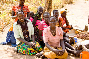 Women Onura village south Sudan