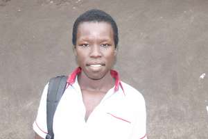 Promising student Rose Adong