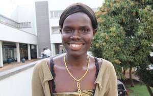 Miss Akello Susan, a new Field Coordinator