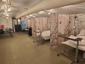 COVID-19 patients receive antibody transfusions