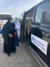 In Jordan, we transport refugees to vaccine sites