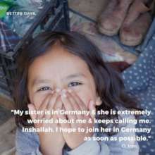 A statement from an unaccompanied minor