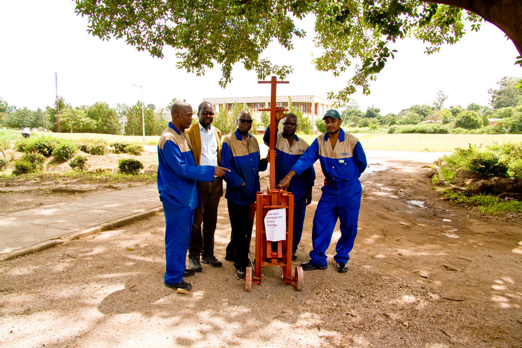 Donated soil producing machine