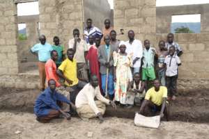 Mairo School under construction