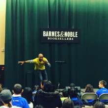Darian Dauchan performing "Voice Power!"