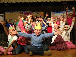 The cast of "A Paper Bag Princess."
