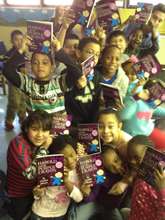 LTA students with their books.