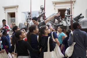 Students at A Day at the Met