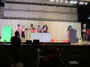 Step Right Up! dress rehearsal