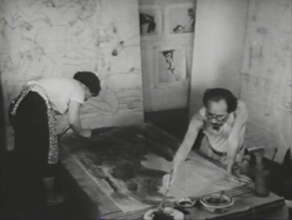 From the film "Genbaku no Zu (Hiroshima Panels)"