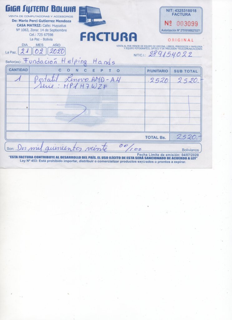 Basic Laptop Computer for Field Work