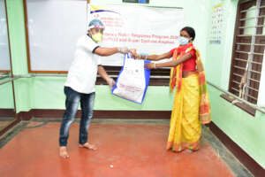 Through Covid, food donation