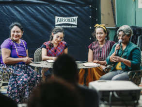 Poets meeting: Irma, America, Perseida and Alba