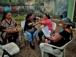 Women meeting in Communitary Center