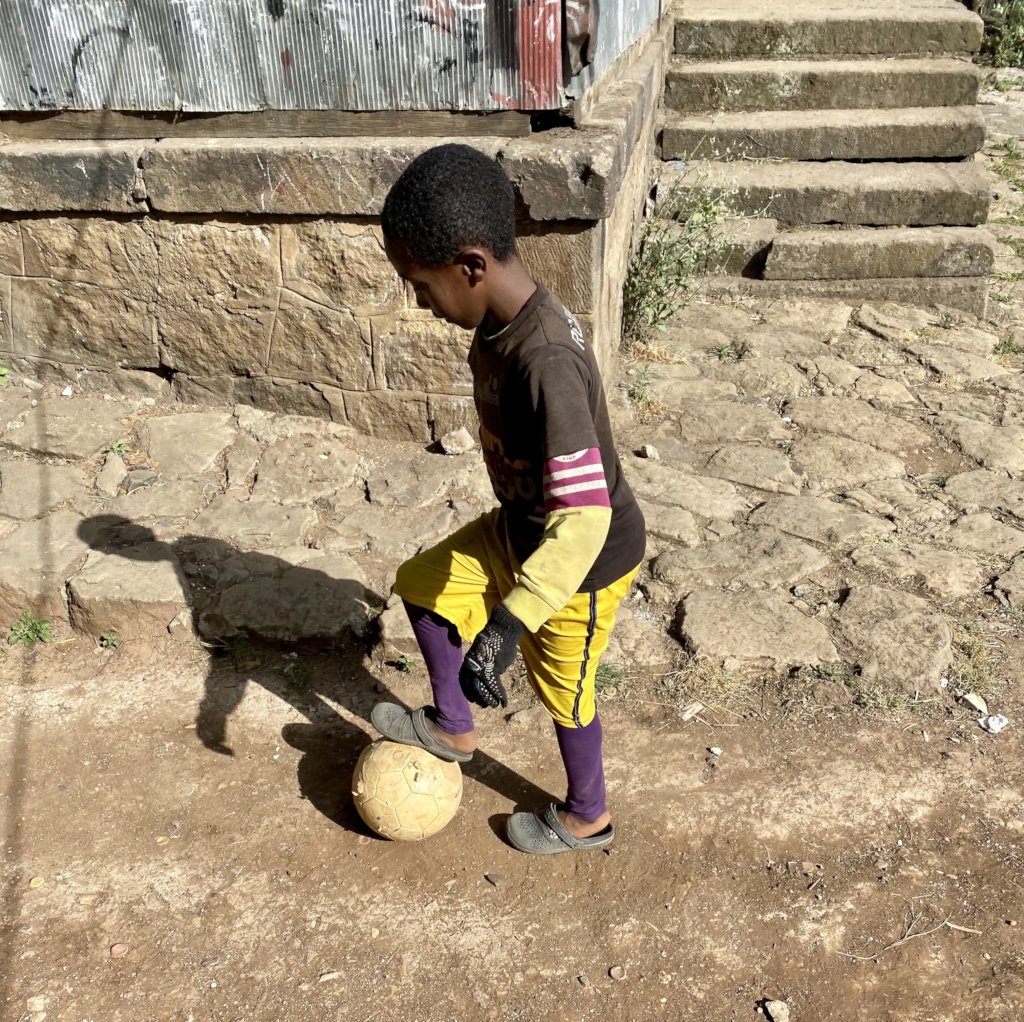 Football academy in Ethiopia for at risk youth