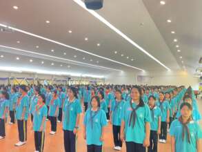 Students grades 7-9, enjoyed Self-Development Camp