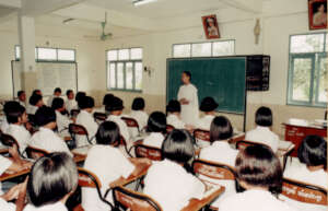 In 1990 the school began with 20 orphan girls.