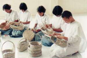 Giving basic education and skill training in 1990