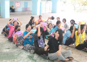 The new academic year started with games and fun.