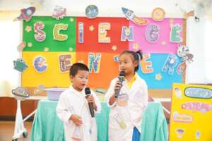 Children engage in hands-on science experiments