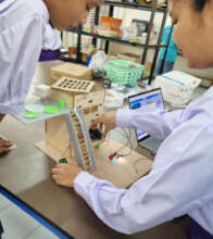 Using technology and coding to develop robots