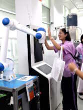 Students explored the different facilities at PIM