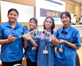 Nal't Science Week: First place Bridge Building