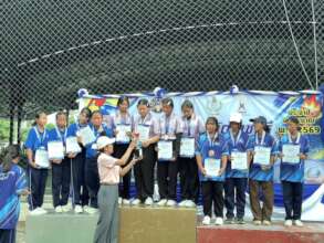 Provincial First Place Girls' Petanque Competition