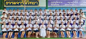 Teachers with Dhammajarinee 2026 Graduating Class