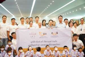 DWS receives support from three Thai Foundations