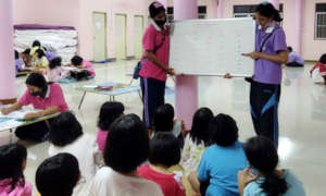 Older students tutor youngest  students