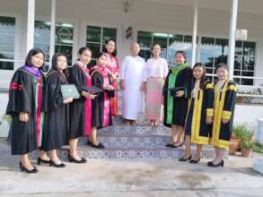 Graduates return after BA study to help DWS.