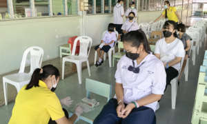 All students are tested for COVID on arrival