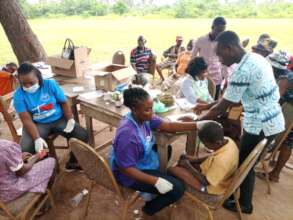 physical examination during medical outreach