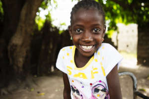 Fatoumata can't wait to get back to school.