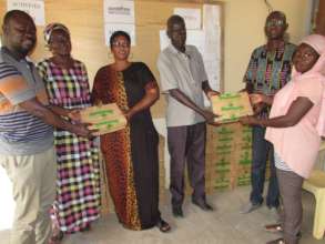 GMP donated 1,000 bars of soap to local villages.