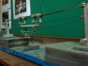 Nandu's model of VTC's gondola-style bridge