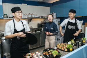 KOTO Cafe at Tanmy Design - inside the kitchen