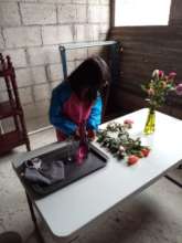 Flower arranging
