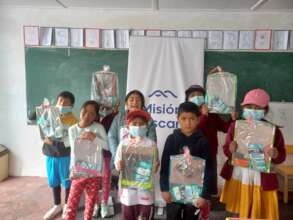 Personal hygiene kits distribution