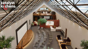 Cafe & dining area 3D model