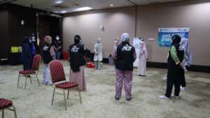 Vaccination team