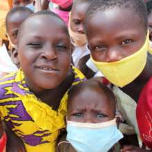 Children in Masks