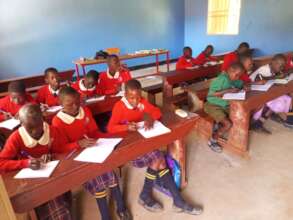 Children learning in the classroom