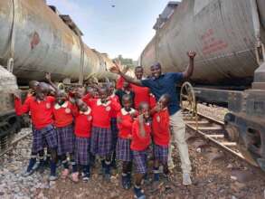 Our sponsored children on a field trip!