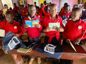 P3 class with their "My Book Buddy" books
