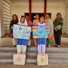 Ayesha & Umme Hani going for STEM Forward program