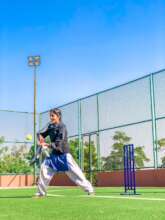 Sports activity during a workshop at KPS